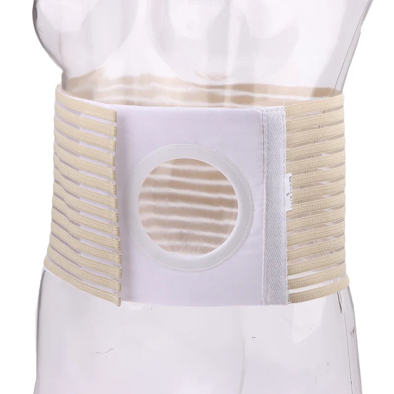 Ostomy Stoma Support Belt Unisex Abdominal Binder Brace Abdominal Support Brace Qme