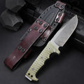 Outdoor Fixed Blade Camping Knife – Steel Multi-Use Portable Outdoor Fixed Blade Knife Qst M8