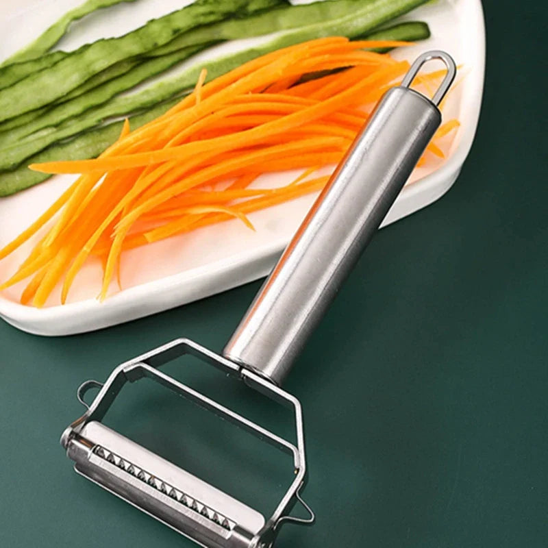 Double-Head Stainless Steel Vegetable & Melon Peeler Vegetable Peeler Qme