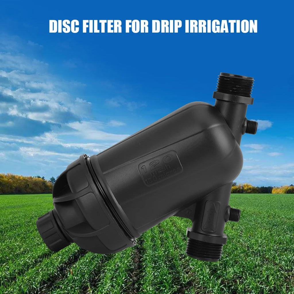 120 Mesh 130 Micron Inline Disc Filter for Drip Irrigation Drip Irrigation Filter Qme