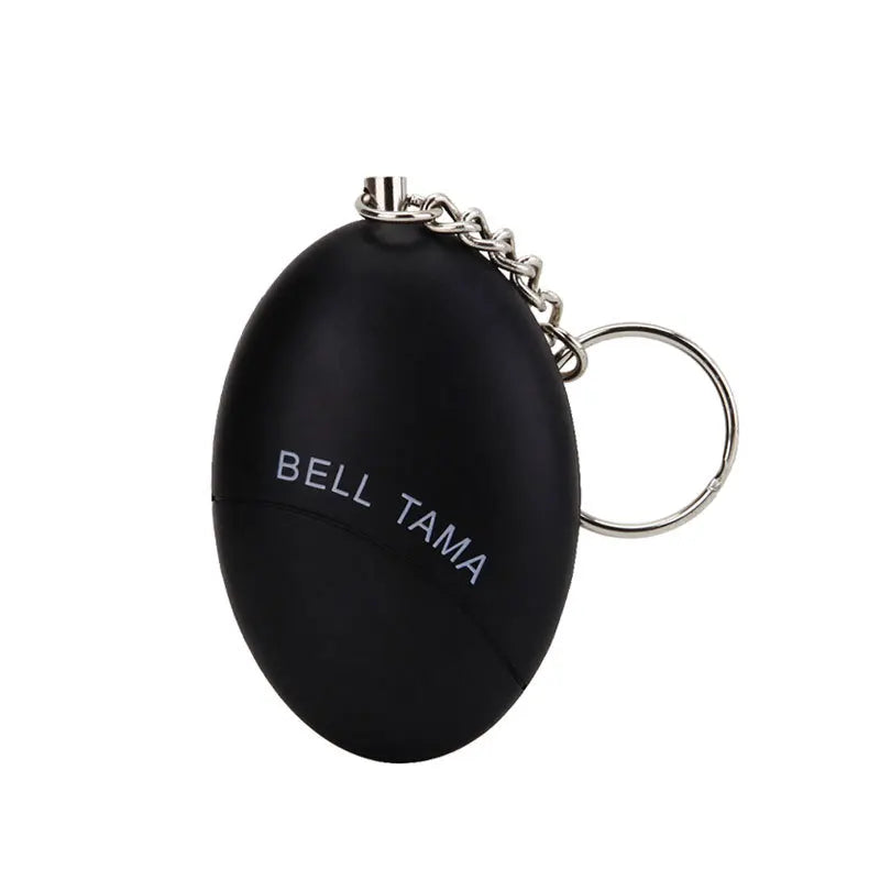Personal Safety Alarm Keychain – Portable High-Decibel Anti-Lost Safety Alarm Keychain Qme Black