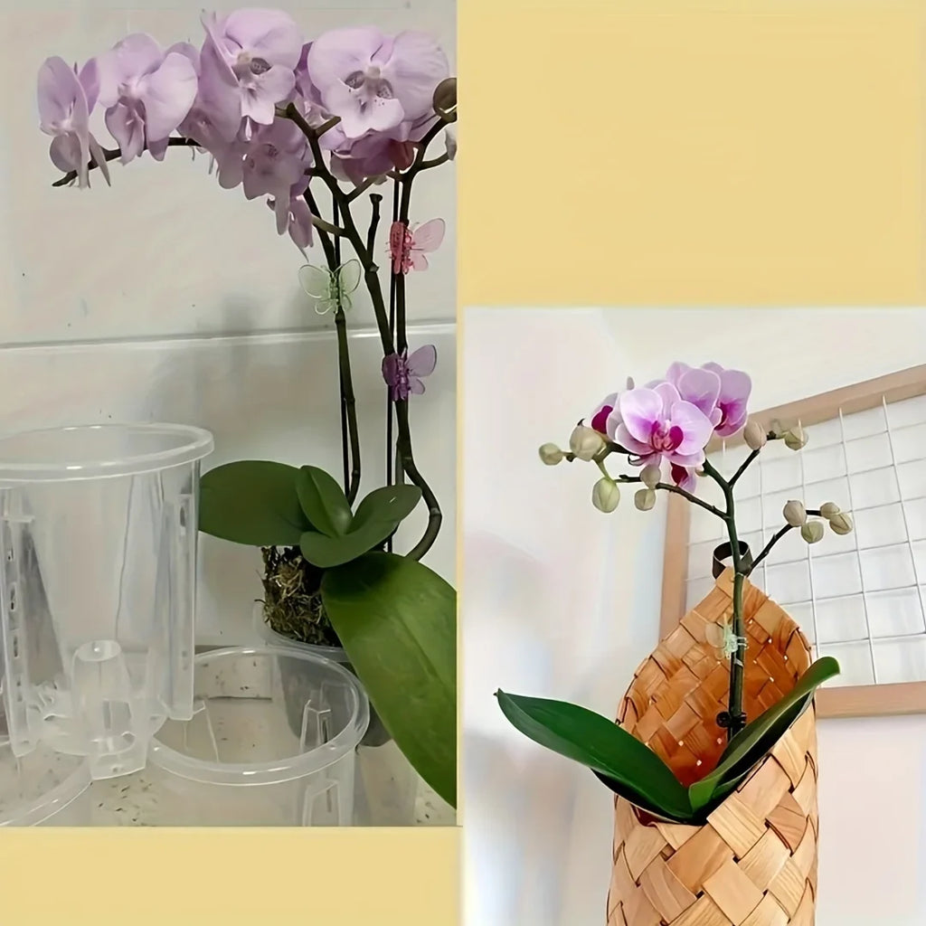 Butterfly Plant Support Clips – Reusable Stem & Vine Clamps Plant Support Clips Qme