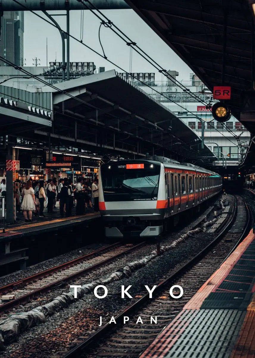 Tokyo Kyoto Pastel Anime City Canvas Wall Art – Unframed Canvas Wall Art Qst H 30X40cm No Framed
