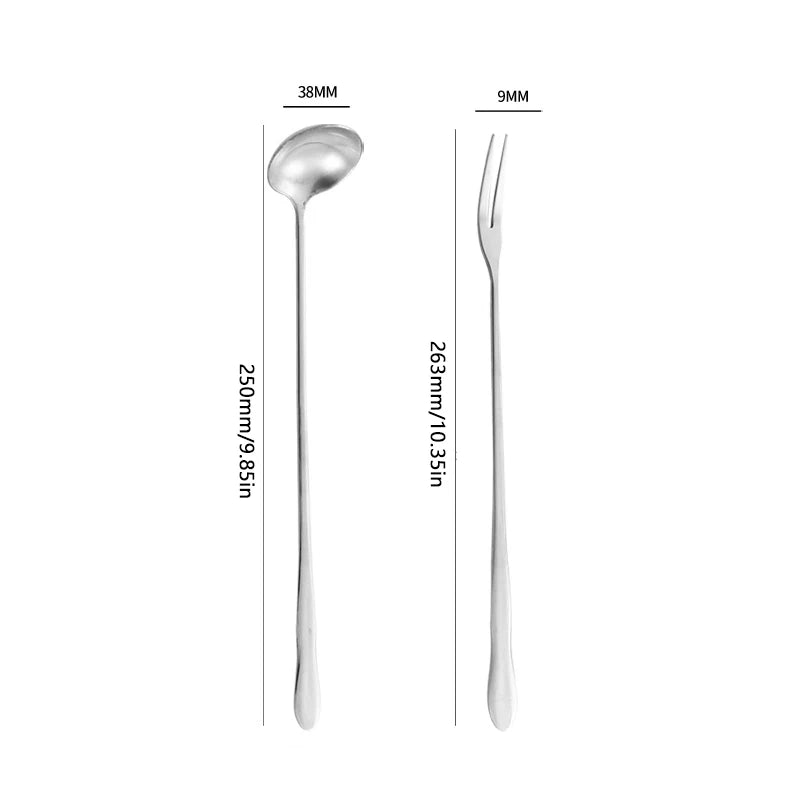 Stainless Steel Pickle Fork Long Handle Jar Grabber | Qme Pickle Fork Utensil Qme