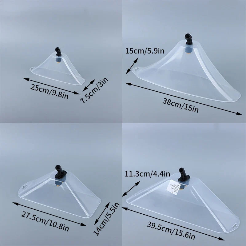 Windproof Fan Garden Irrigation Nozzle – Wind Shield Sprayer Garden Irrigation Nozzle Qme