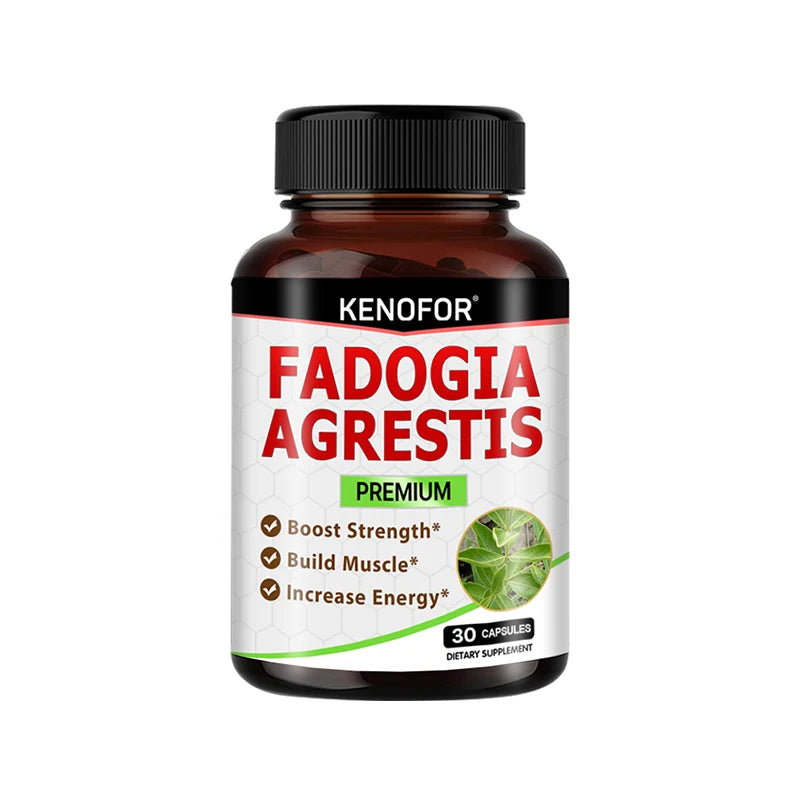 Fadogia Agrestis 800mg – Maca, Ashwagandha & Tribulus Capsules Herbal Supplement Capsules Qst 30 count-1 bottle