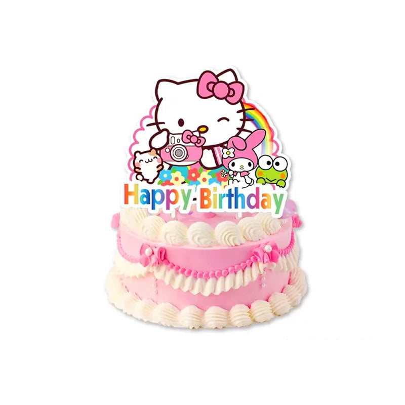 Kuromi Birthday Party Decorations Set – Balloons, Plates & More Party Decoration Set Qme