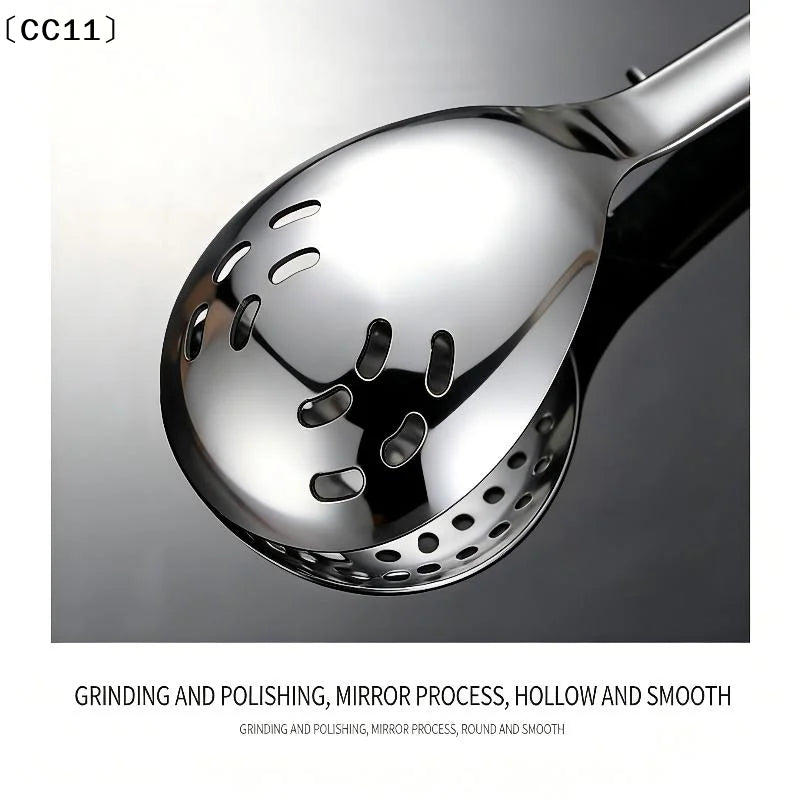 3-in-1 Potato Masher, Slotted Spoon & Egg Separator | Qme Kitchen Utensil Set Qme