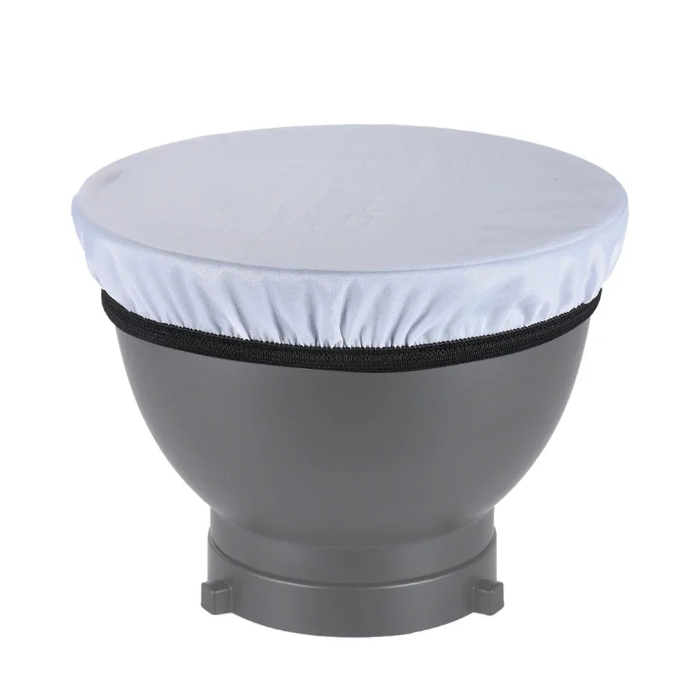 Soft White Diffuser Cloth for 7" Studio Strobe Reflector Studio Light Diffuser Qme