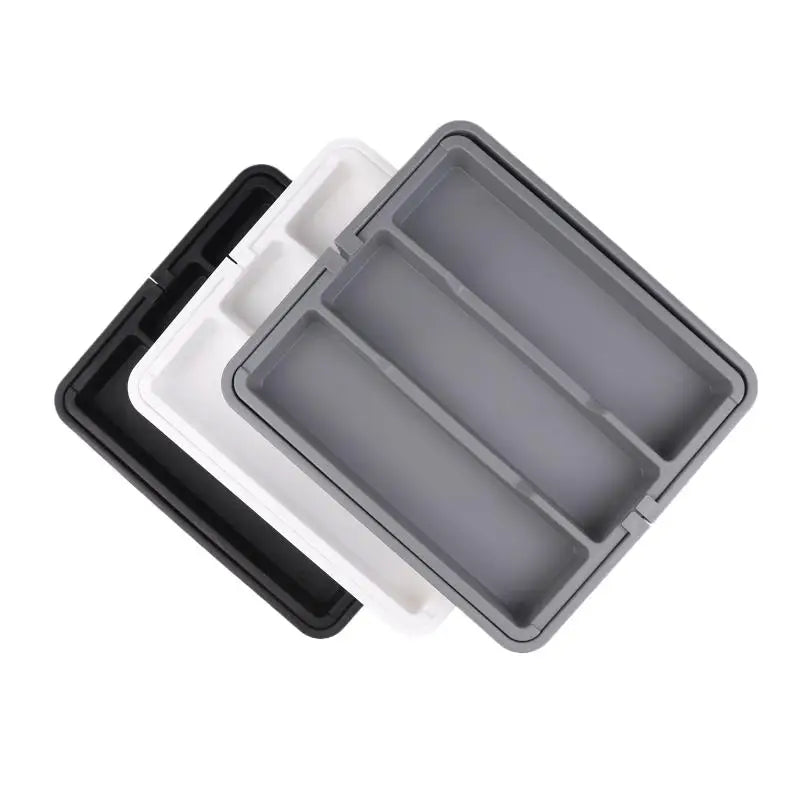 Expandable Cutlery & Utensil Drawer Organizer Tray Drawer Organizer Tray Qst
