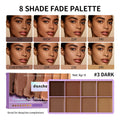 Multi-Shade Concealer Palette – Waterproof Matte Cream Concealer Palette Qst 03