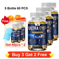 YIMIDUK Ultra Eye+ Capsules – Lutein, Zeaxanthin & Bilberry Eye Vision Supplement Qst 5x60pcs Best Offers