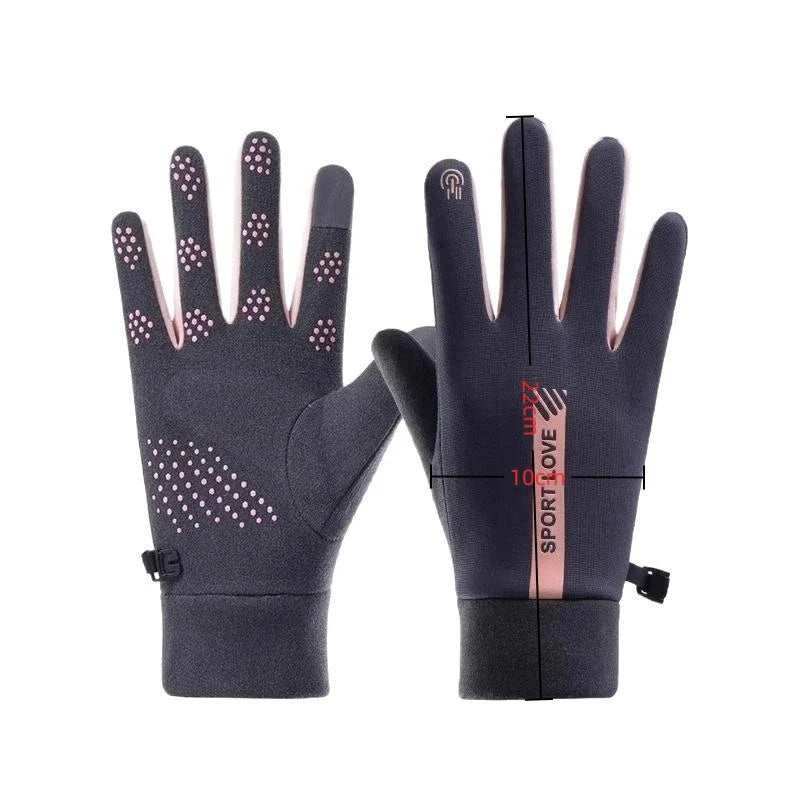 Touchscreen Waterproof Thermal Winter Gloves for Men & Women Winter Touchscreen Gloves Qme