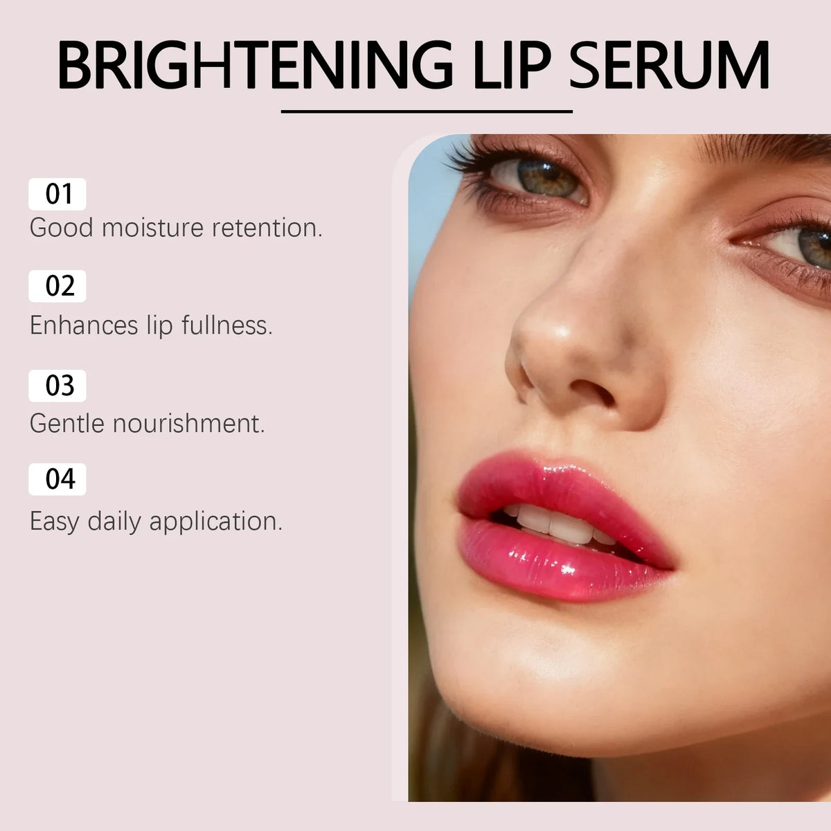 Hydrating Lip Serum – Brightening, Plumping & Glossy | Qme Hydrating Lip Serum Qme