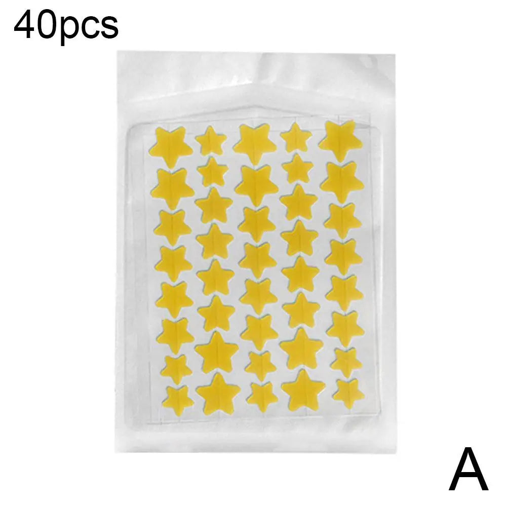 Colorful Star & Heart Pimple Patches – 35 Pack | Fun Spot Stickers Pimple Patches Qme yellow 40 counts China