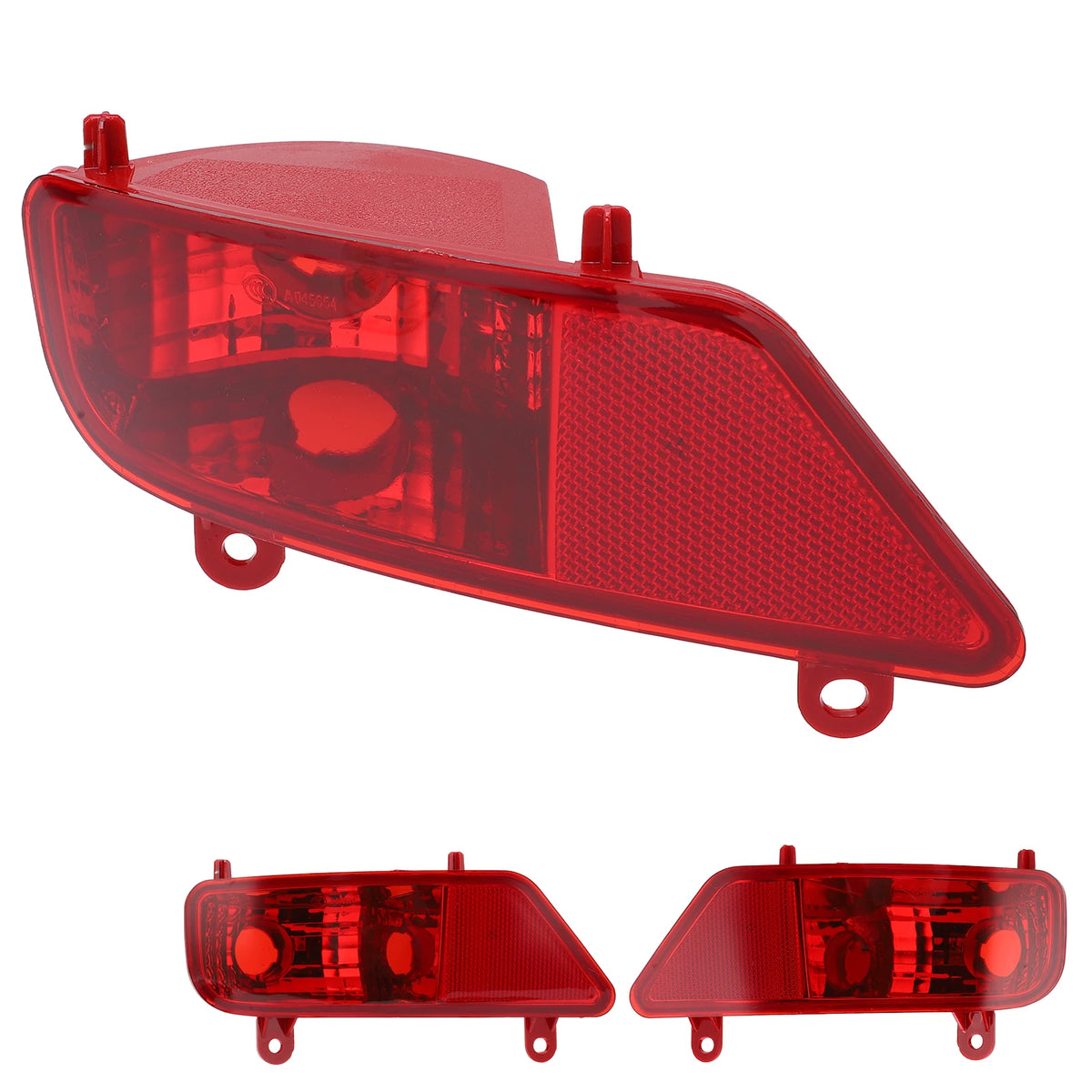 Peugeot 3008 2009–2016 Red Rear Bumper Fog Light Assembly Rear Fog Light Assembly Qst