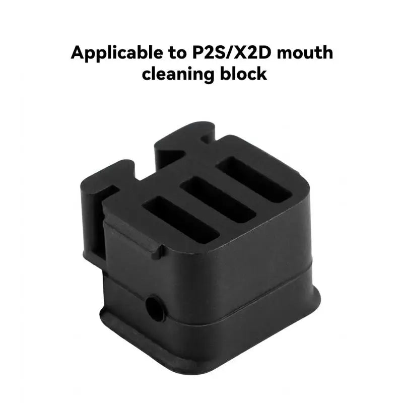 Bambu Lab P2S X2D Flexible Silicone Nozzle Wiper | Residue-Free 3D Printer Accessory Qme Default Title
