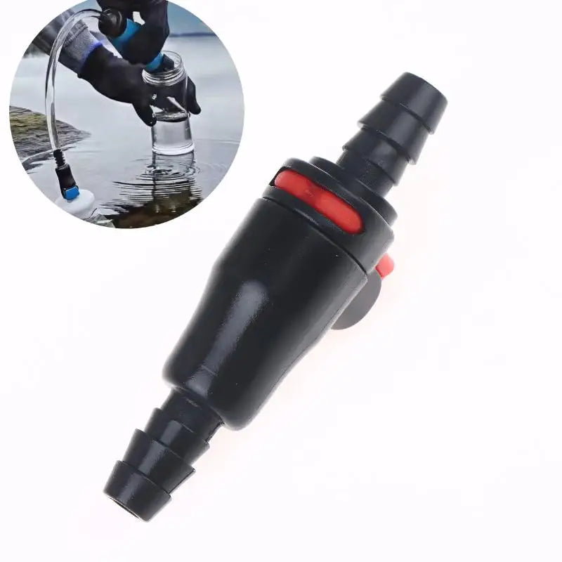 Quick Connector for Hydration Bladders – 1/4" Tubing Pipe Hydration Bladder Connector Qme