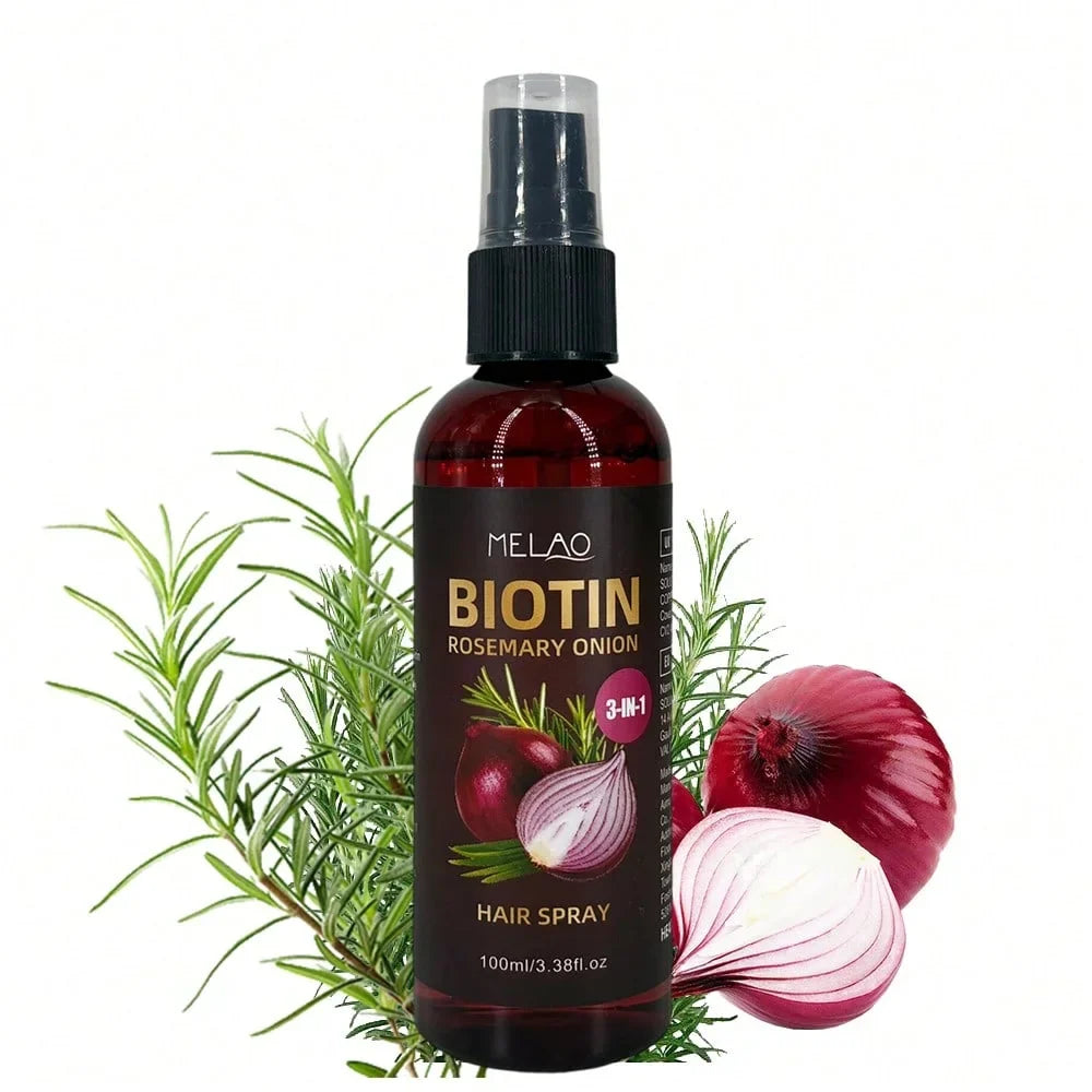 MELAO Biotin Rosemary Onion Leave-In Conditioner Spray Leave-In Hair Spray Qme MELAO-069