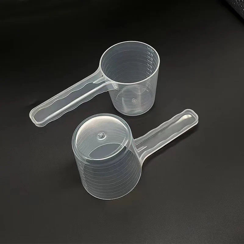 Transparent Pet Measuring Spoon with Scale – 50g/100ml Pet Food Measuring Spoon Qme