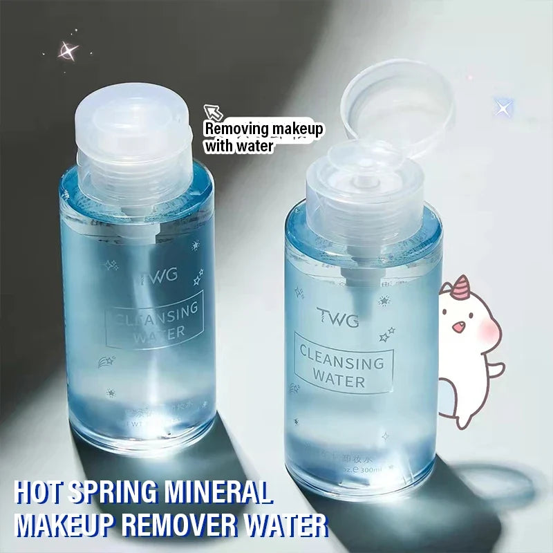 Amino Acid Cleansing Water – Gentle Pump Makeup Remover | Qme Makeup Remover Cleanser Qme