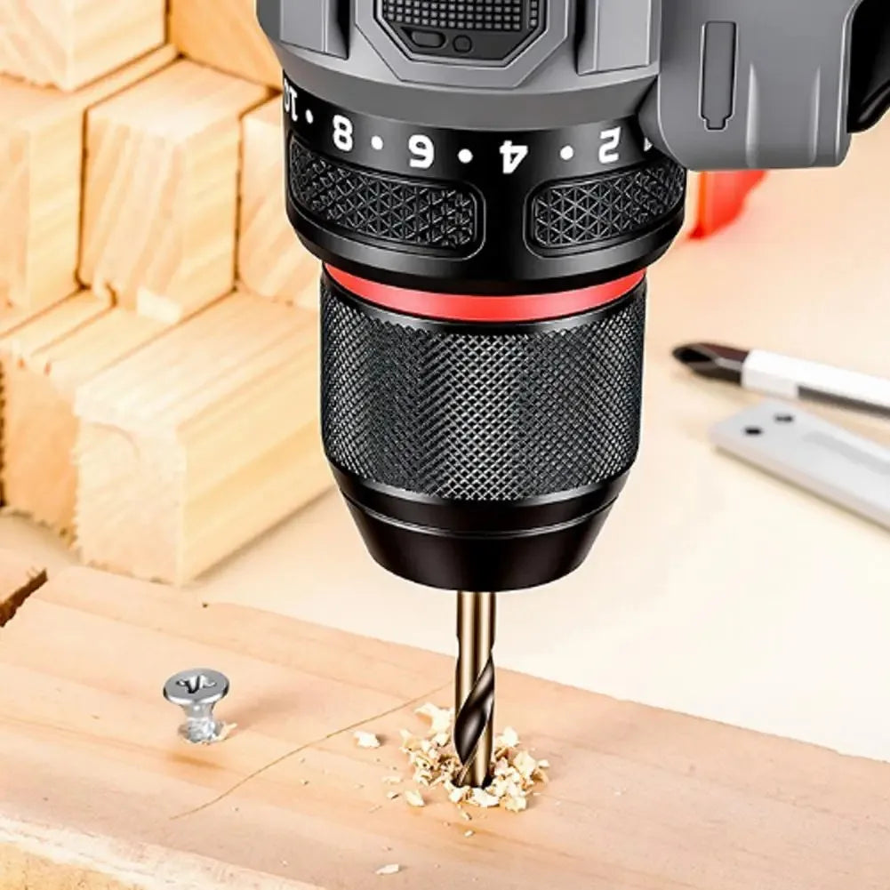 Keyless Ratchet Self-Locking Drill Chuck Metal Bit Adapter Drill Chuck Adapter Qme