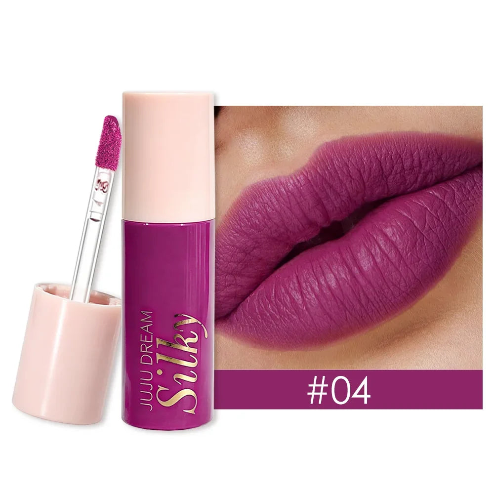Soft Matte Lipstick Pink Nude – Waterproof Long-Lasting Matte Lipstick Qme 04 100g