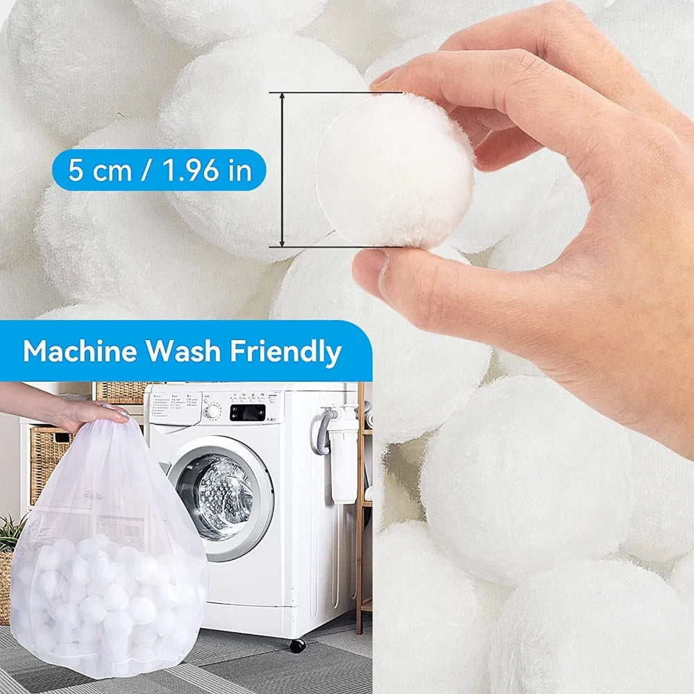 Pool Filter Cleaning Balls – Water Purification 200–500g Aquarium Filter Media Qme