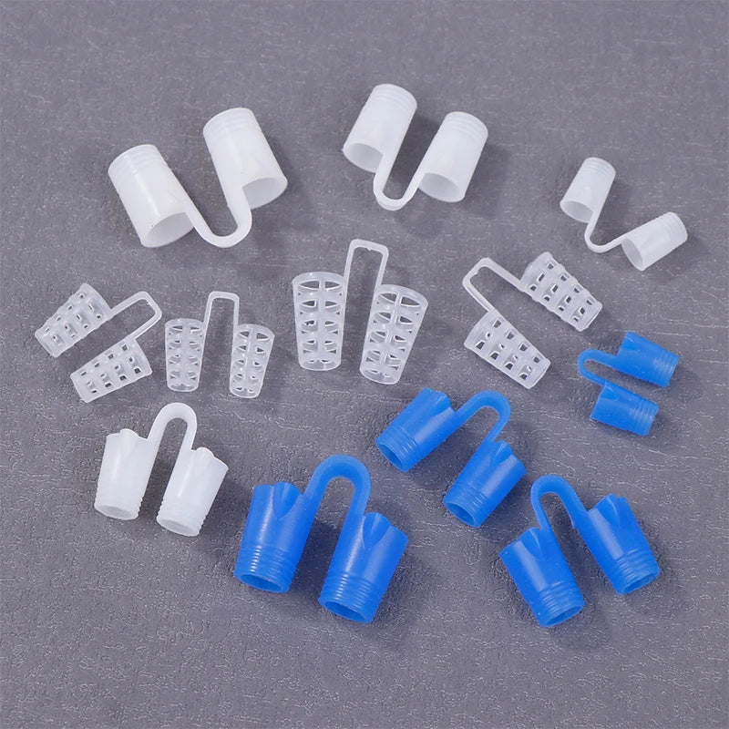 Silicone Nasal Dilators 4-Piece Set – Nose Clip for Better Sleep Nasal Dilator Qme