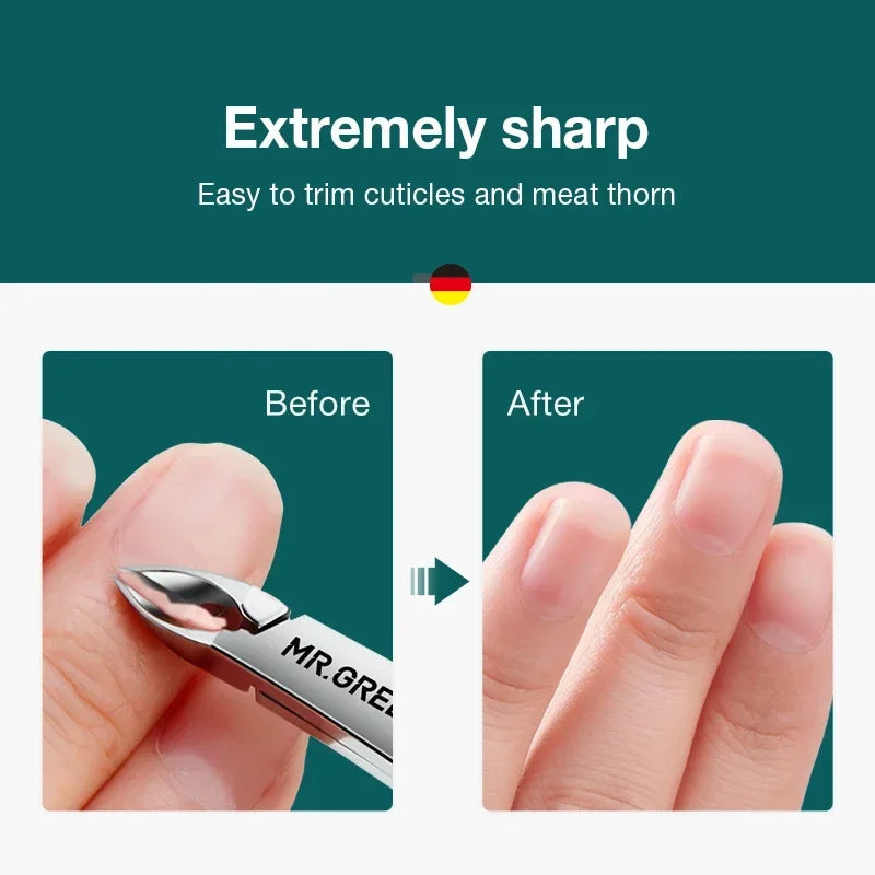 Stainless Steel Nail Cuticle Nipper & Manicure Scissors | Qme Nail Cuticle Nipper Qme
