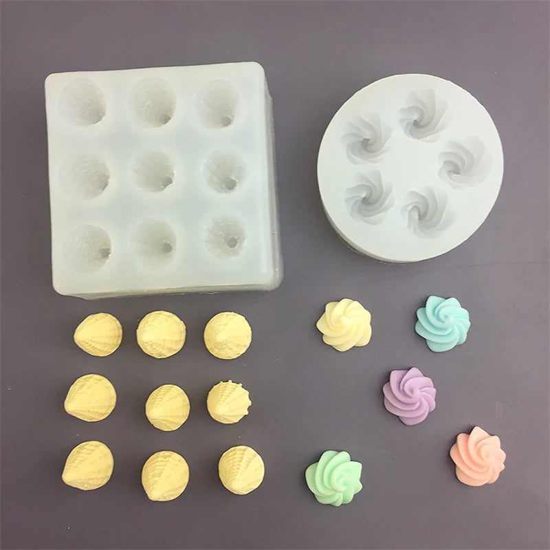 Mini Cone Cream Silicone Mold – Baking, Candy & Candle DIY Silicone Baking Mold Qst
