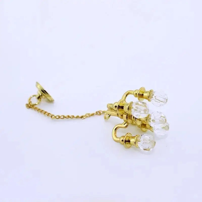 1:12 Scale Vintage Miniature Chandelier Dollhouse Accessory Dollhouse Accessory Qme