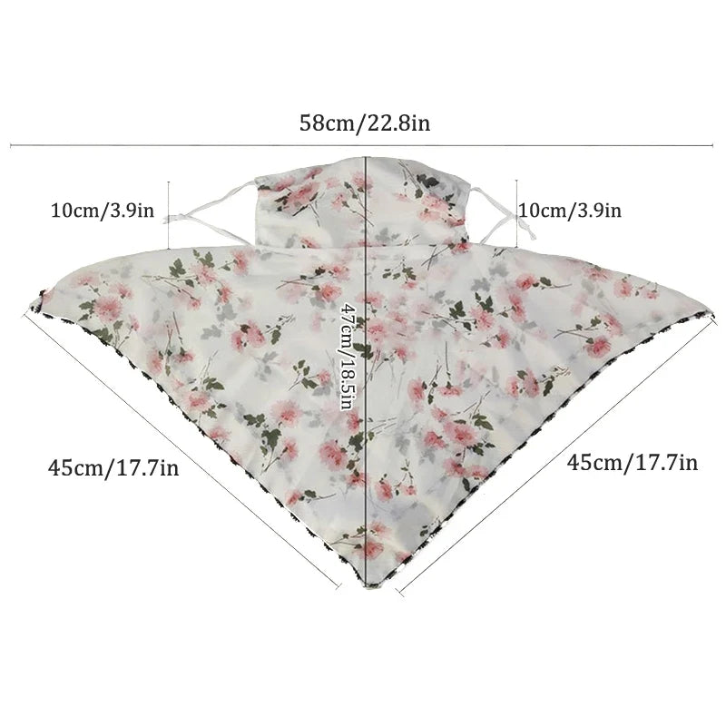 Women's Cycling Mask Scarf – UV & Dustproof Outdoor Cover Cycling Mask Scarf Qme