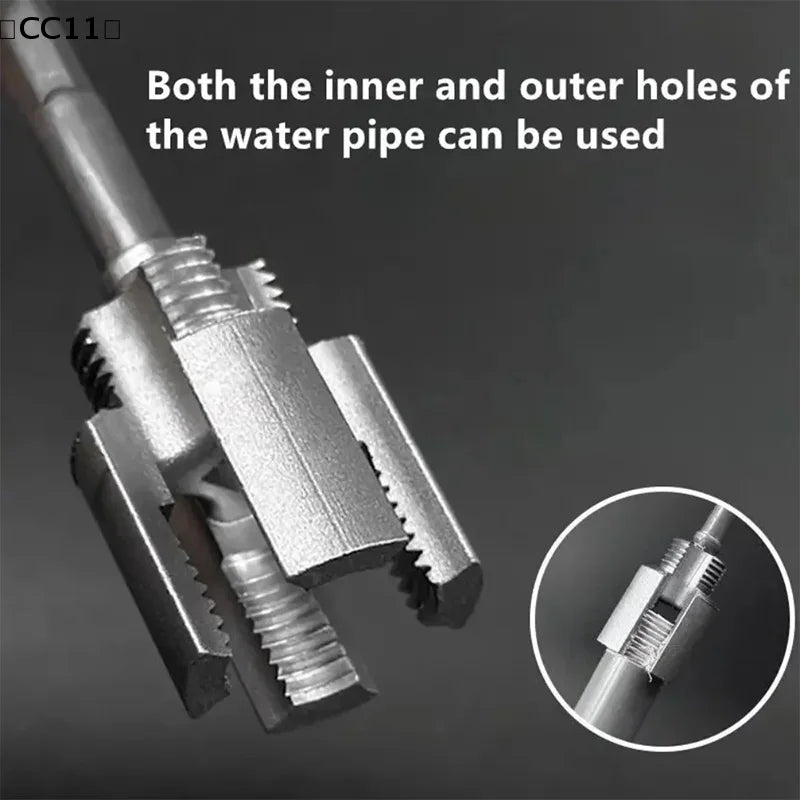 PPR PVC Pipe Threader Tapping Tool – Internal & External Thread Pipe Threading Tool Qme