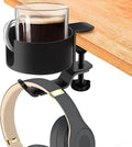 360° Rotating Desk Cup Holder Clamp Organizer – Gaming & Office Desk Cup Holder Qme Default Title