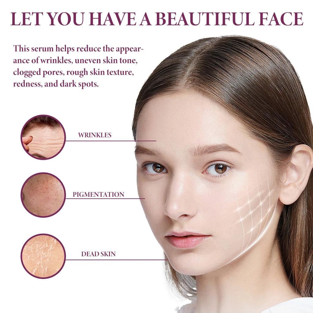 OceAura Glycolic & Lactic Acid Face Serum – Pore Refining 50ml Face Serum Qst