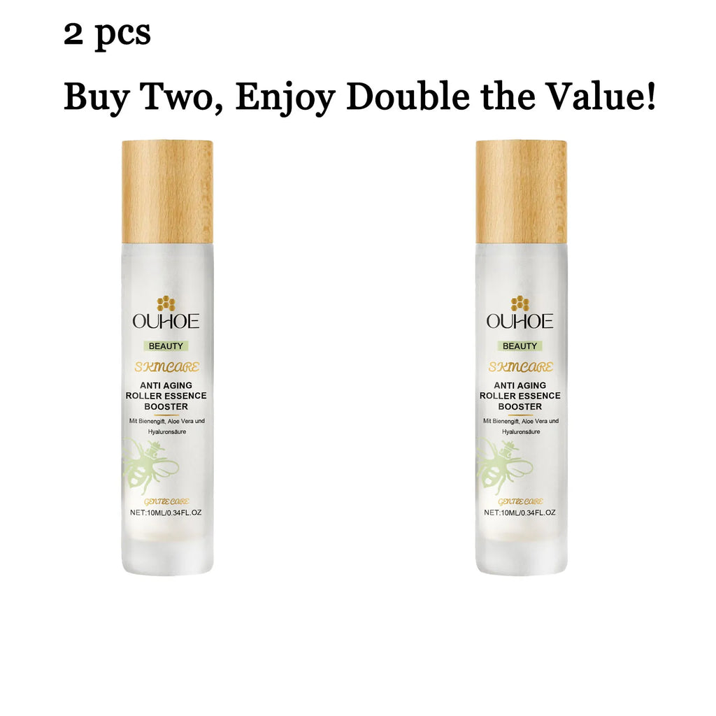 10ML Aloe Vera Night Face Serum – Roller Moisturizing Serum Night Face Serum Qst 2 pcs