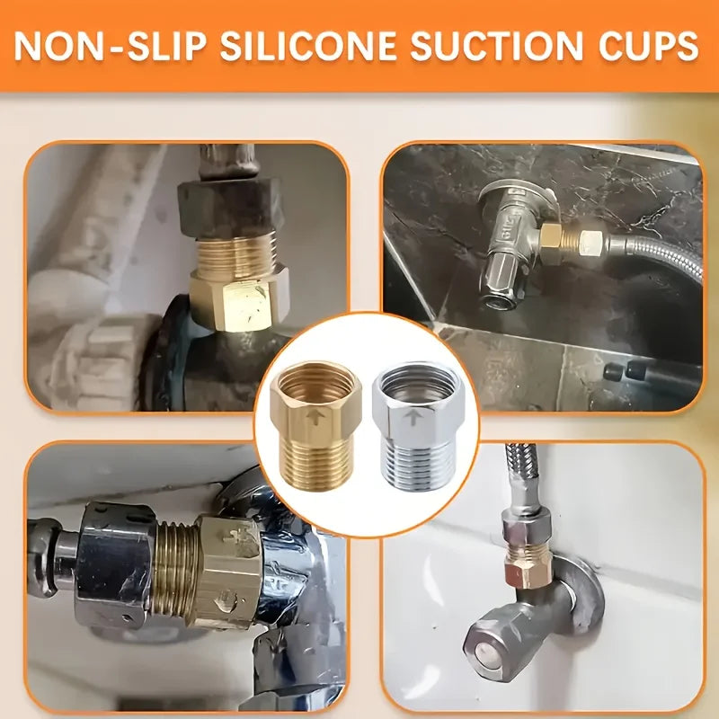 Brass Check Valve G1/2 Thread Anti-Backflow One-Way Valve Plumbing Check Valve Qme