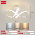 Modern LED Ceiling Light – Entryway, Corridor & Hallway LED Ceiling Light Qme WHITE