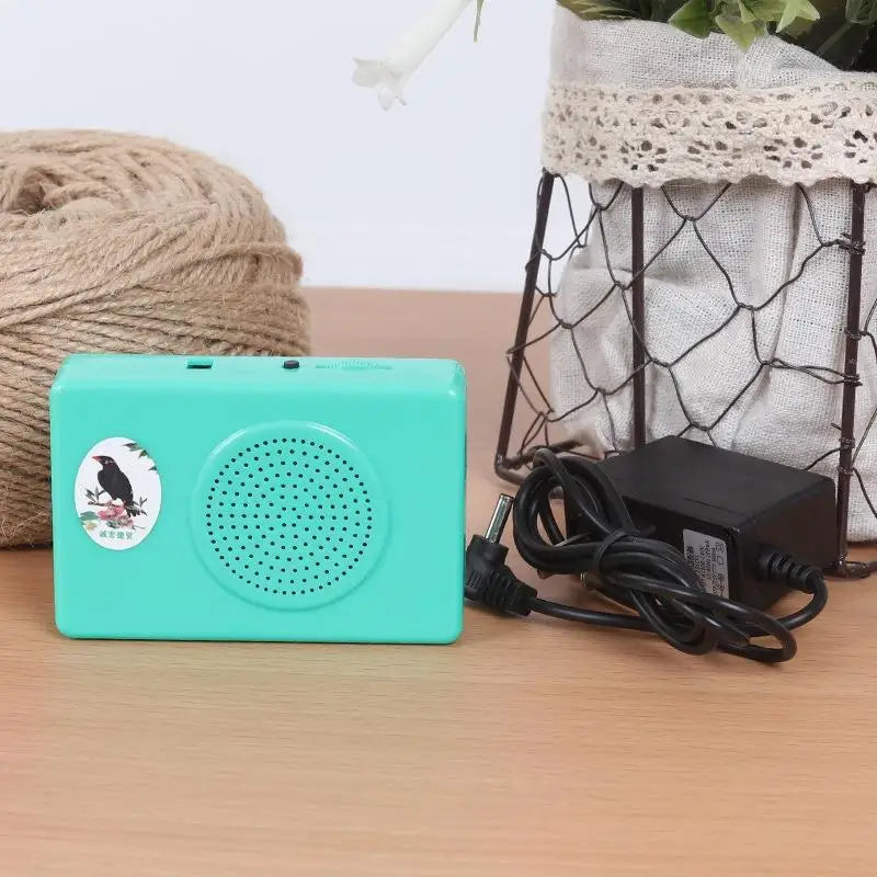 Parrot Speech Trainer – Loop Playback & Multiple Modes Portable Bird Training Device Qme A3