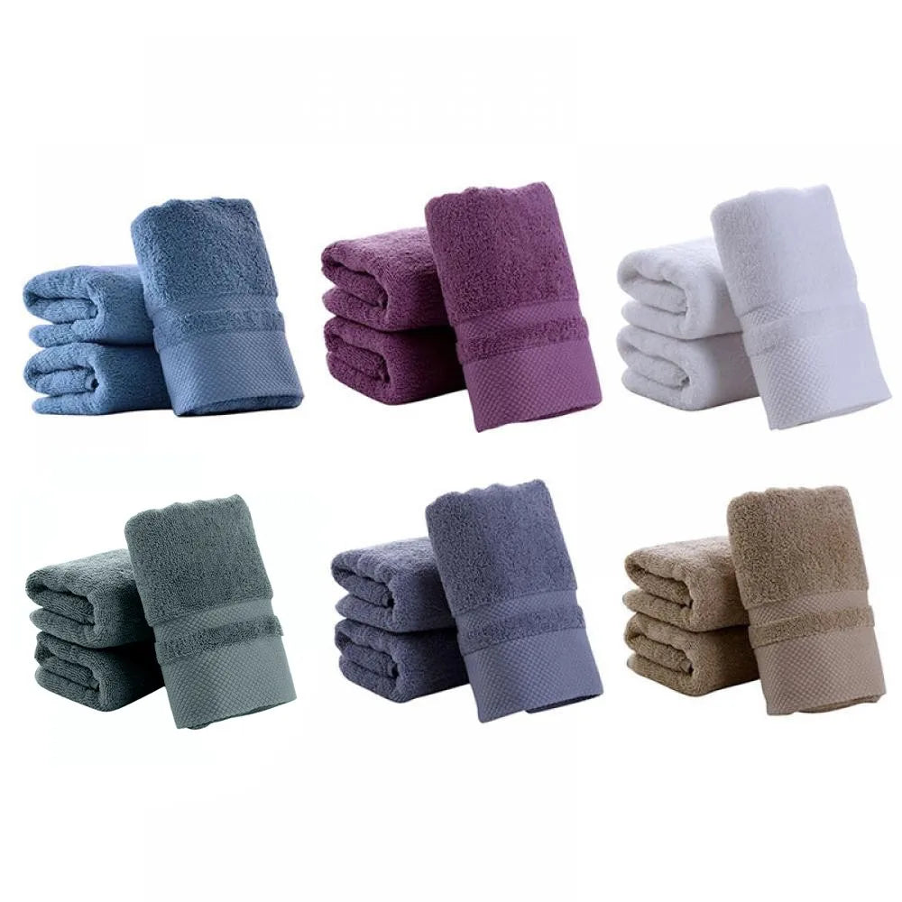 Soft Absorbent Cotton Hand Towels – Bathroom, Gym & Spa Cotton Hand Towel Qme
