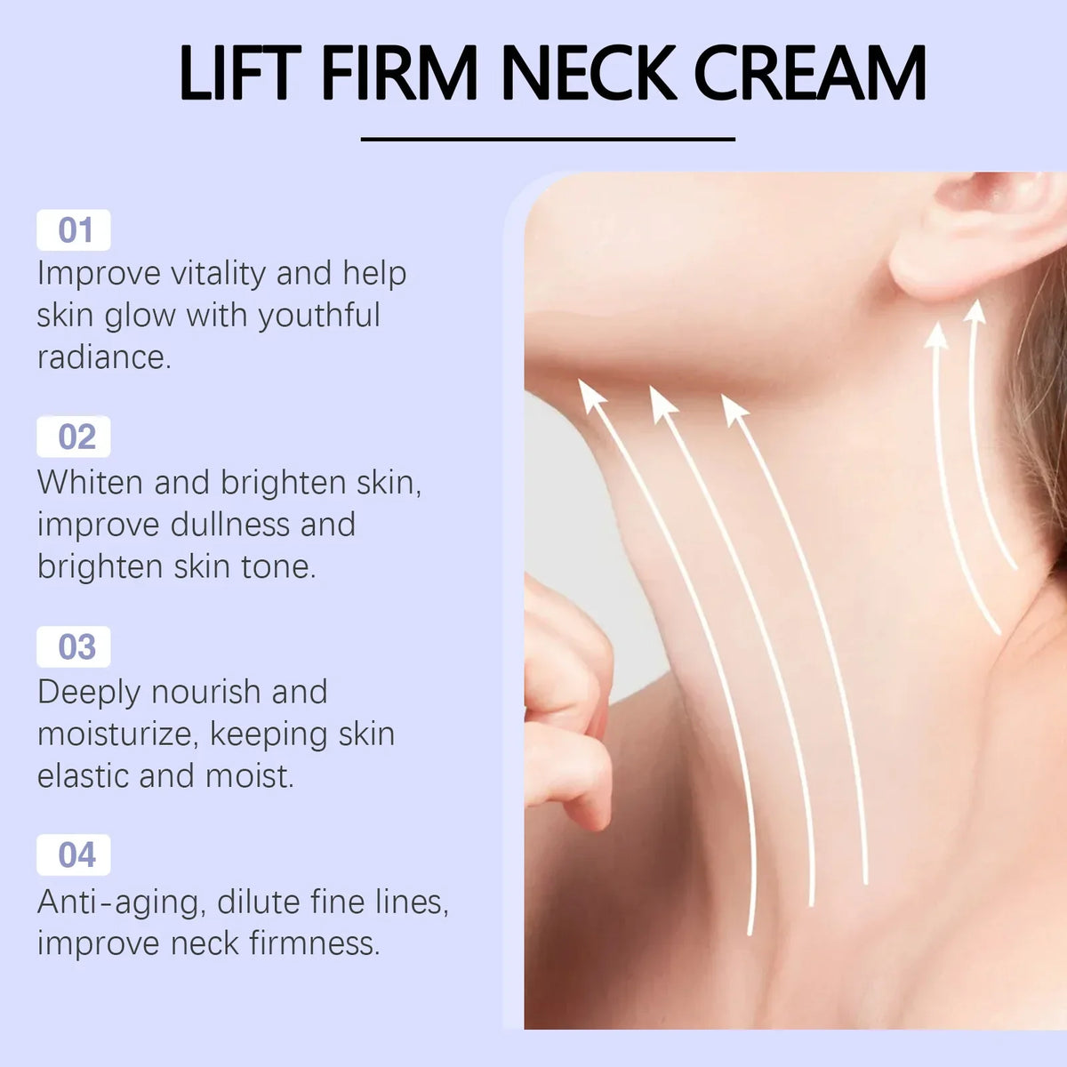 Neck Firming & Lifting Cream – Brighten, Smooth & Nourish Neck Firming Cream Qme