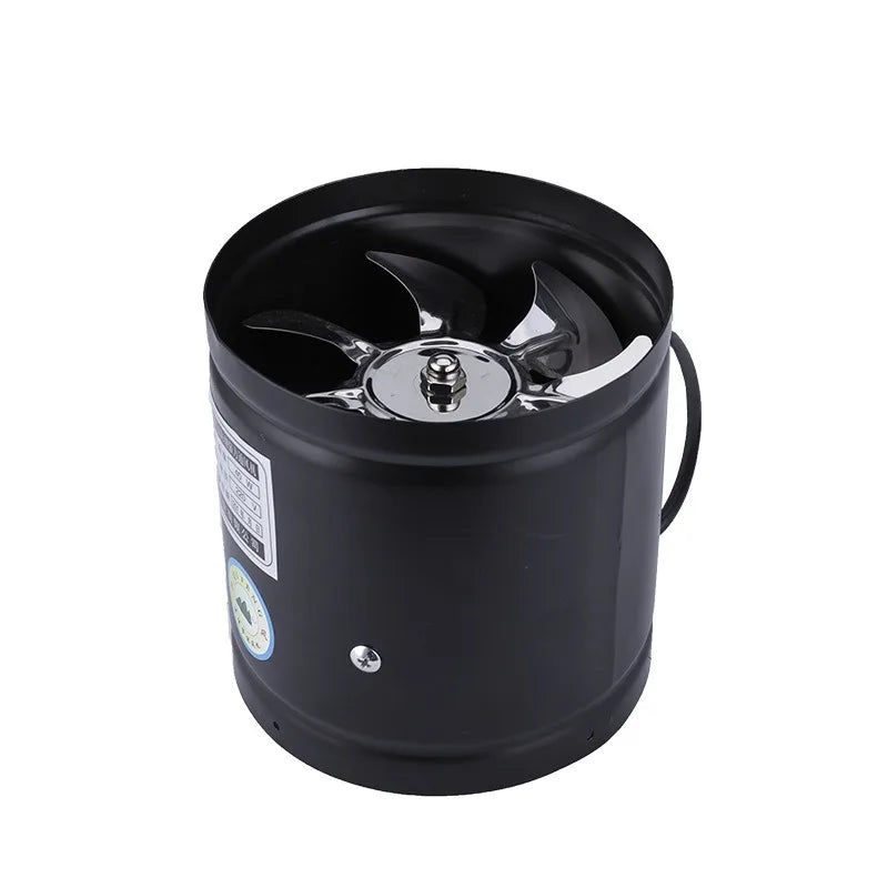 ZARTSEN 4" Waterproof Silent Duct Fan – Metal Vent Extractor Duct Vent Fan Qst