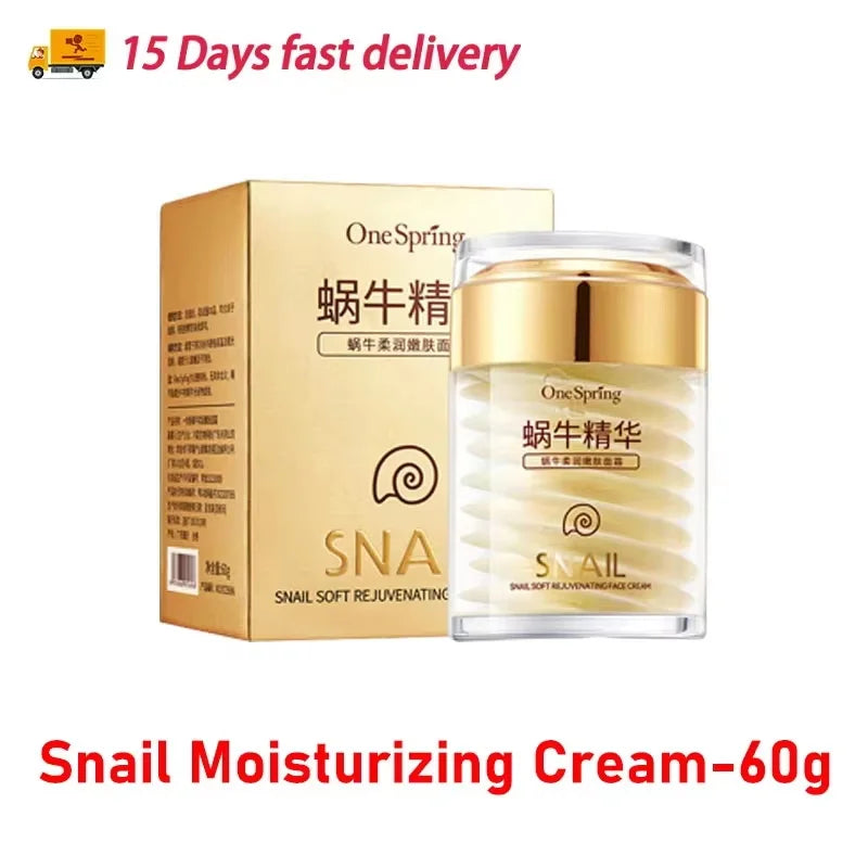 Snail Collagen Face Cream – Brightening Firming Moisturizer Face Moisturizer Cream Qme 1pc