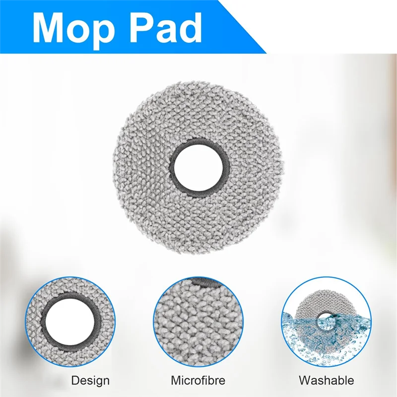 Roborock Qrevo Slim Replacement Main Brush, Side Brush & HEPA Filter Vacuum Replacement Parts Qme