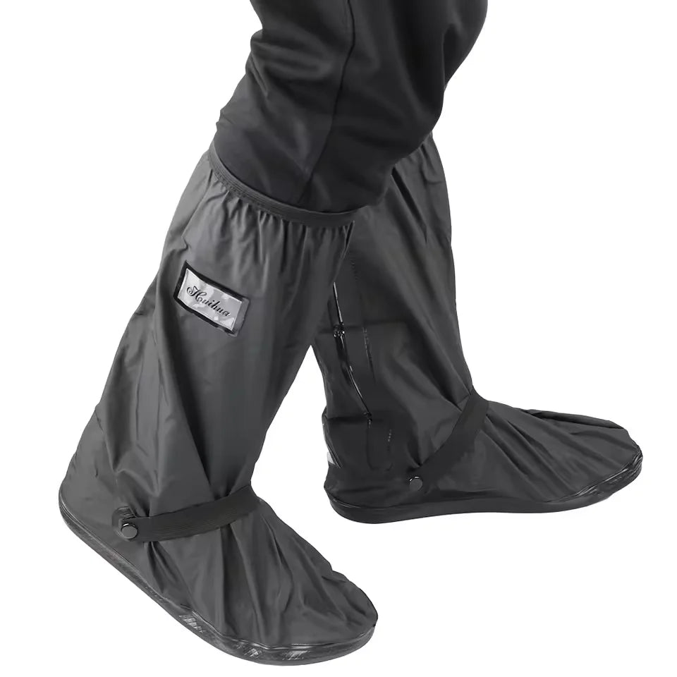 Waterproof Rain Shoe Covers – PVC Boot Protector | S–XXL Rain Shoe Covers Qst