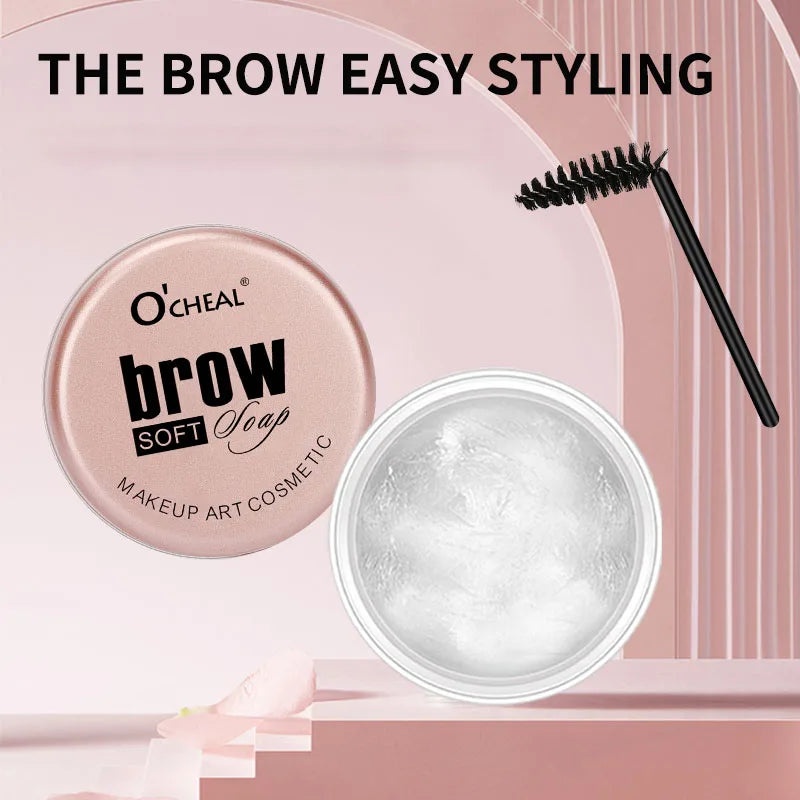 Qme Soft Waterproof Eyebrow Gel – Natural Long-Lasting Brows Eyebrow Gel Qme