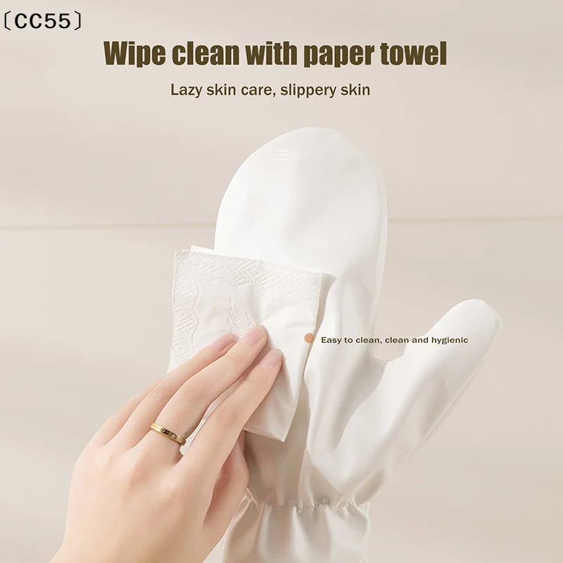 Double-Sided Self-Tanning Mitt – Lotion Applicator Glove Tanning Applicator Mitt Qst