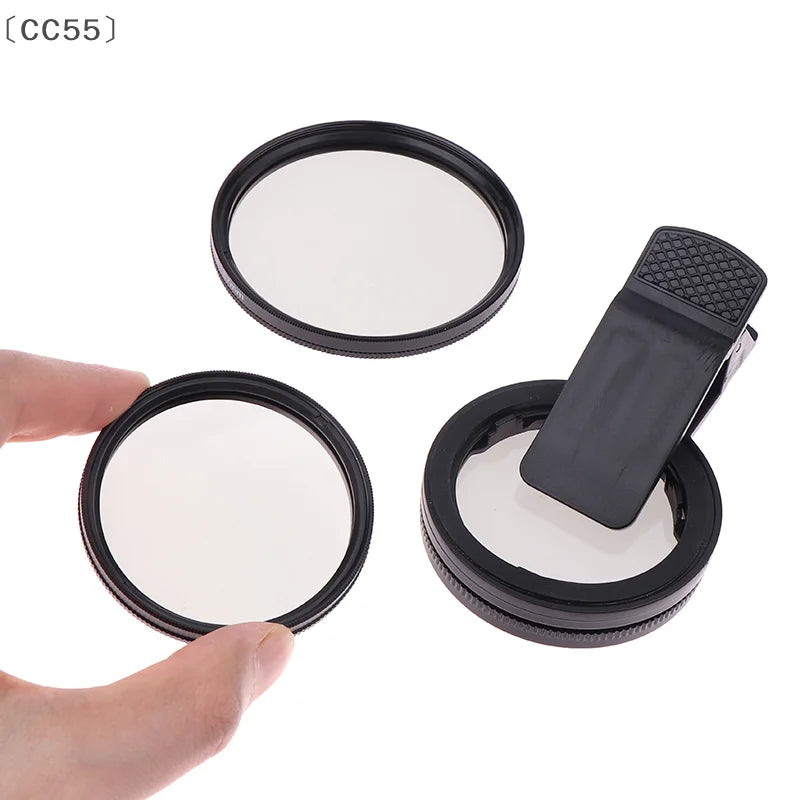 CPL Polarizer Clip-On Lens Filter for Mobile Photography Phone Lens Filter Qst