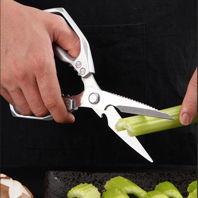 Heavy-Duty Kitchen Shears – Sharp Poultry & Bone Scissors Kitchen Shears Qst